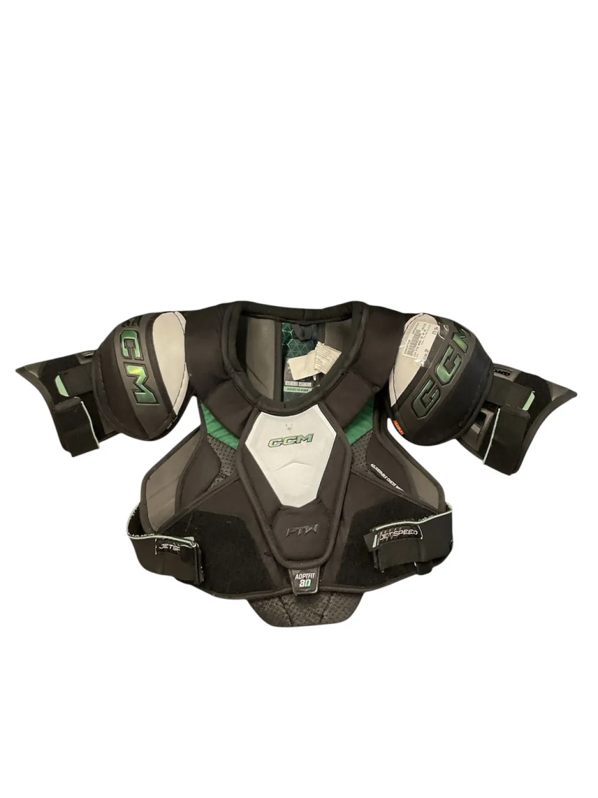 Used CCM FTW WMNS SR SM SP Senior Shoulder Pads SM