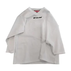Used CCM Hockey Practice Jersey White SM
