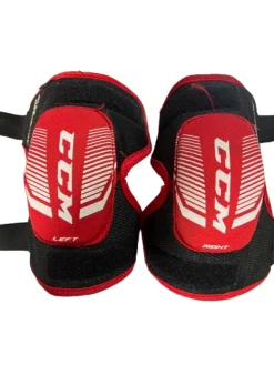 Used CCM JETSPEED FT350 ELBOW PADS YTH LG Junior Elbow Pads Red LG