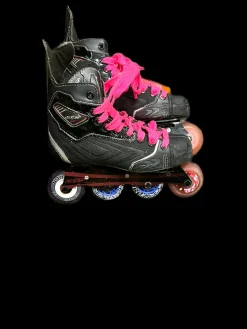 Used CCM LE Roller Hockey Skates Black Junior 04
