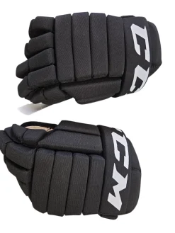 Used CCM LTP Junior Gloves Black 12