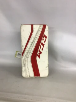 Used CCM PREMIER Senior Goalie Blocker White