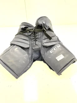 Used CCM PREMIER Senior Goalie Pant Navy Blue MD