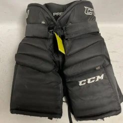 Used CCM PREMIER Senior Goalie Pant Black SM