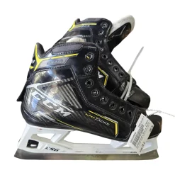 Used CCM SUPER TACKS 9370 INTERM GOALIE SKATES Intermediate Goalie Skate Intermediate 5.0