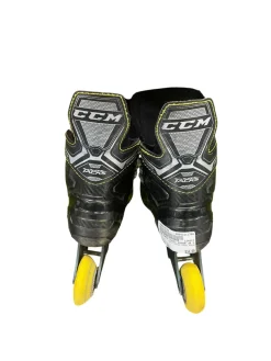 Used CCM SUPER TACKS 9350R Junior Aggressive Skates Black Junior 03