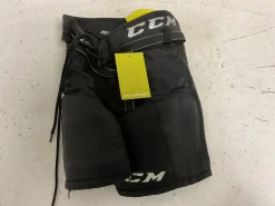 Used CCM TACKS 9550 Youth Pant Black And Yellow SM