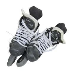 Used CCM TACKS 9350R SKATES SZ2 Roller Hockey Skates Black Junior 02