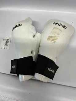 Used Century Martial Arts Hand Pads White LG