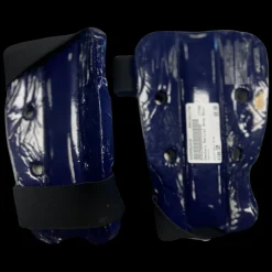 Used Century Martial Arts Shin Pads Navy Blue SM