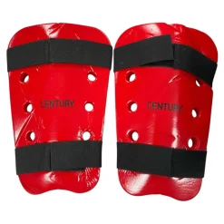 Used Century Martial Arts Shin Pads Red SM