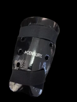 Used Century Martial Arts Shin Pads Black MD