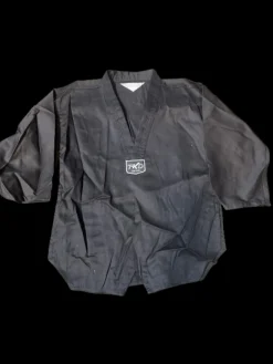 Used Century TKD YTH LARGE GI SET Martial Arts Black LG