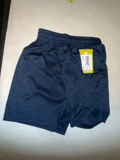 Used CHALLENGER TEAMWORK Soccer Shorts Yth Navy Blue MD
