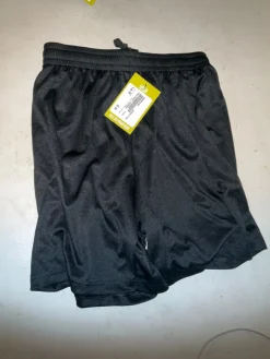 Used CHALLENGER TEAMWORK Soccer Shorts Yth Black SM