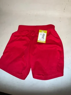 Used CHALLENGER TEAMWORK Soccer Shorts Yth Red MD