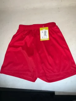 Used CHALLENGER TEAMWORK Soccer Shorts Yth Red MD