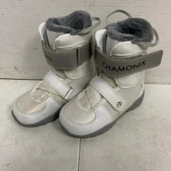Used CHAMONIX Girls Snowboard Boots White Junior 02