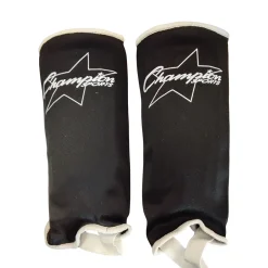 Used Champion Sports Soccer Shin Guards Adult Black MD