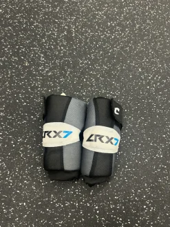 Used Champro LRX7 ARM PAD Lacrosse Arm Pads/Guards Grey SM