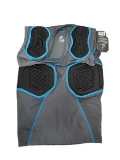 Used Champro PADDED SHIRT FB Top Youth Grey MD