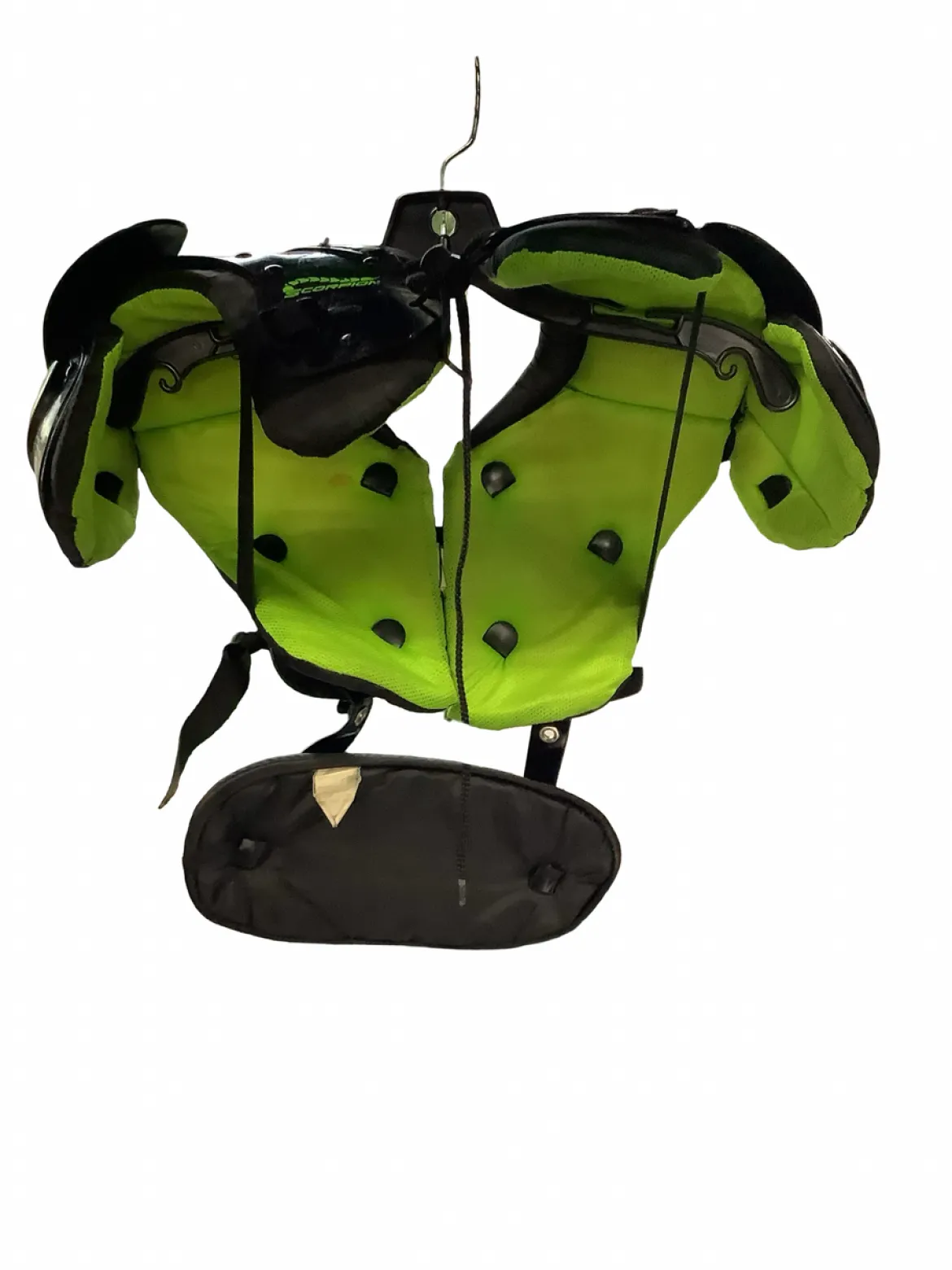 Used Champro SCORPION FB Shoulder Pads Black MD
