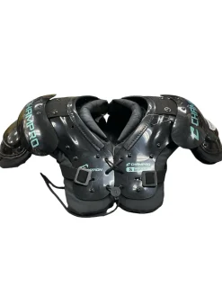 Used Champro SCORPION FB Shoulder Pads Black SM