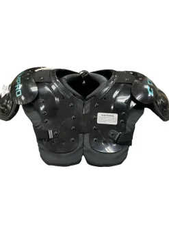 Used Champro SCORPION FB Shoulder Pads Black SM