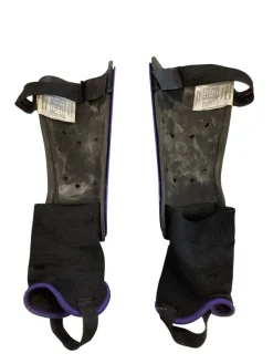 Used Champro Soccer Shin Guards Adult Purple MD