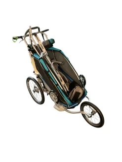 Used CHARIOT BIKE STROLLER One-person Stroller Royal Blue