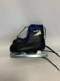 Used CHILLIN Double Runner Skate Black Youth 13.0