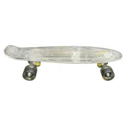 Used CIPTON LED LIGHT UP Complete Skateboard Clear Regular