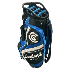 Used Cleveland 14WAY CART BAG Mens Cart Bag Royal Blue