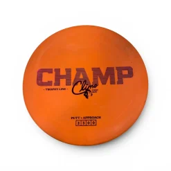 Used CLINO CHAMP Disc Golf Putter Orange