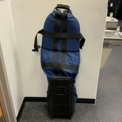 Used CLUB GLOVE TRAVEL BAG Travel Bag Navy Blue