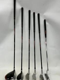 Used Cobra KING JR Jr Package Set RH Black And Orange 7 Piece