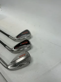 Used Cobra KING JR Jr Package Set RH Black And Orange 7 Piece