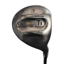 Used Cobra KING TI OVERSIZE OFFSET Mens Fairway Wood RH 3 Wood