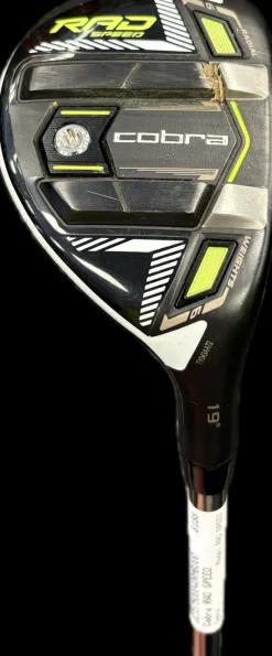 Used Cobra RAD SPEED Mens Hybrid Club RH 3 Hybrid