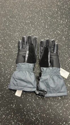 Used Columbia OMNI-TECH Outerwear Womens Gloves Black And Grey LG