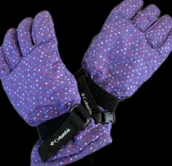 Used Columbia Outerwear Girls Gloves Purple Junior