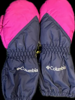 Used Columbia Outerwear Girls Gloves Purple Junior
