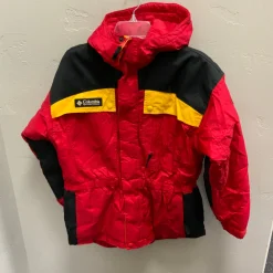 Used Columbia Outerwear Heavy Jacket Y Red Junior