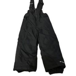 Used Columbia Snow Bib Outerwear Thermal Y Black Youth