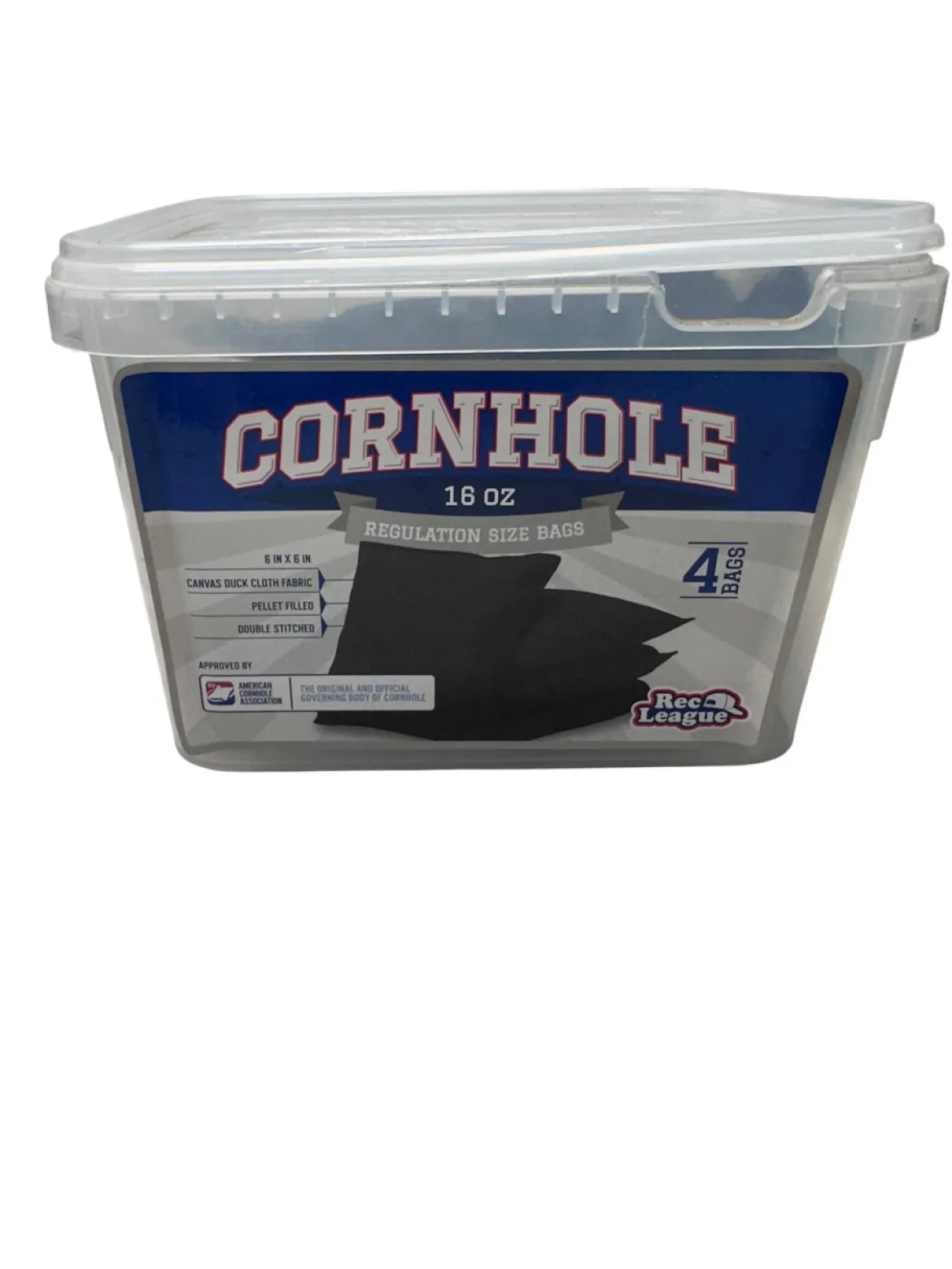 USED CORNHOLE BAGS BLACK