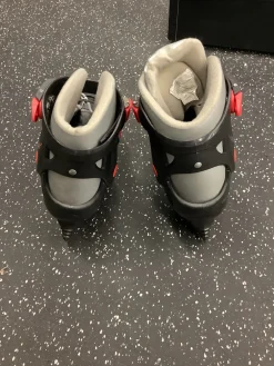 Used COUGAR ADJUSTABLE SKATES Double Runner Skate Black Adjustable