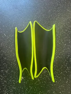 Used Cranbarry BLACK SHINGUARDS FH Shin Guards Black 10 1/2
