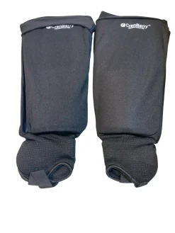Used CRANBARRY SHINGUARDS Senior Shin Guards Black 10"