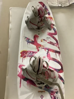 Used CWB LOTUS Wakeboard White And Pink 134 cm