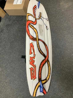 Used CWB WORM Wakeboard White 122 cm